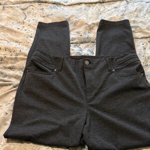 Simply Vera Vera Wang Dark Gray Dress Pants